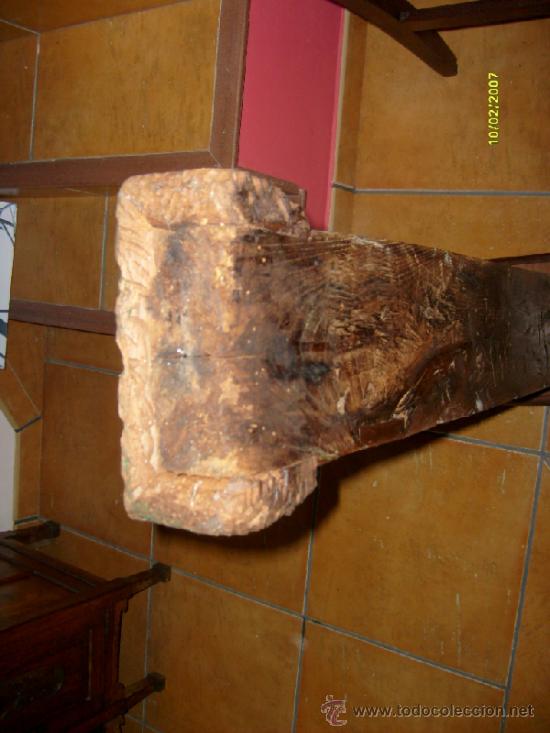 Arte: dos columnas de madera - Foto 5