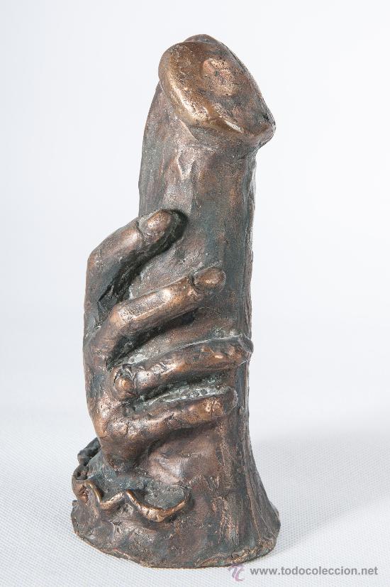 Arte: FIGURA PENE DE BRONCE - Foto 2