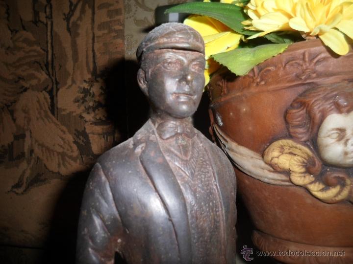 Arte: British farmer. Bronce antiguo - Foto 6