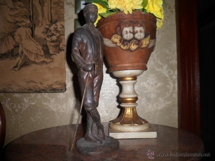 Arte: British farmer. Bronce antiguo - Foto 7
