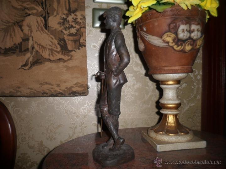 Arte: British farmer. Bronce antiguo - Foto 11