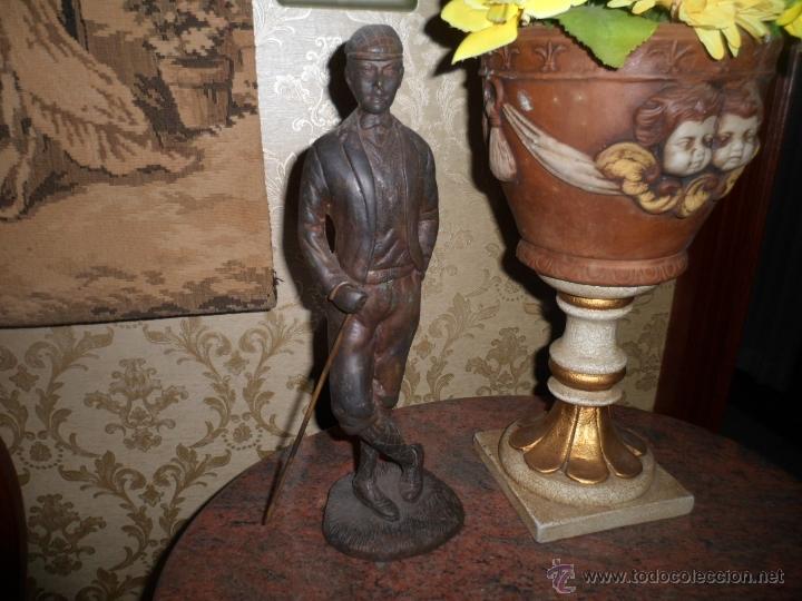 Arte: British farmer. Bronce antiguo - Foto 2