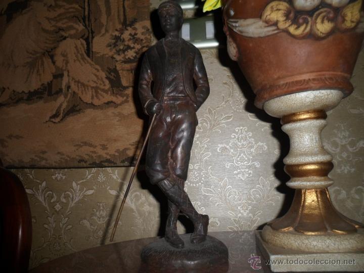 Arte: British farmer. Bronce antiguo - Foto 13