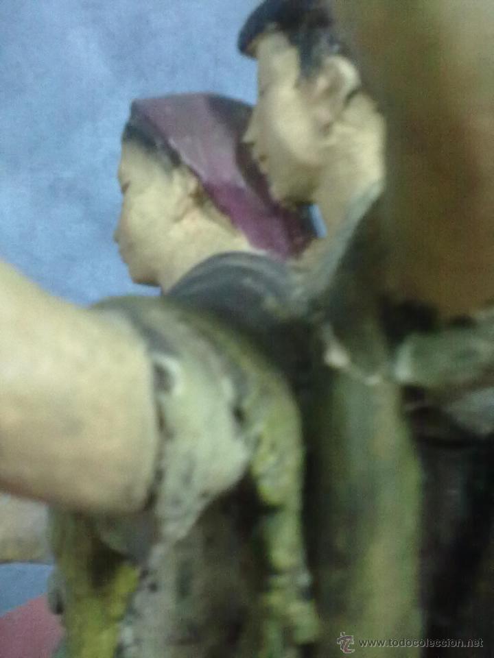 Arte: TALLA EN MADERA POLICROMADA BAILARINES - Foto 8