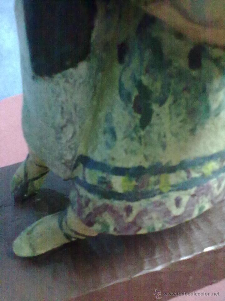 Arte: TALLA EN MADERA POLICROMADA BAILARINES - Foto 9