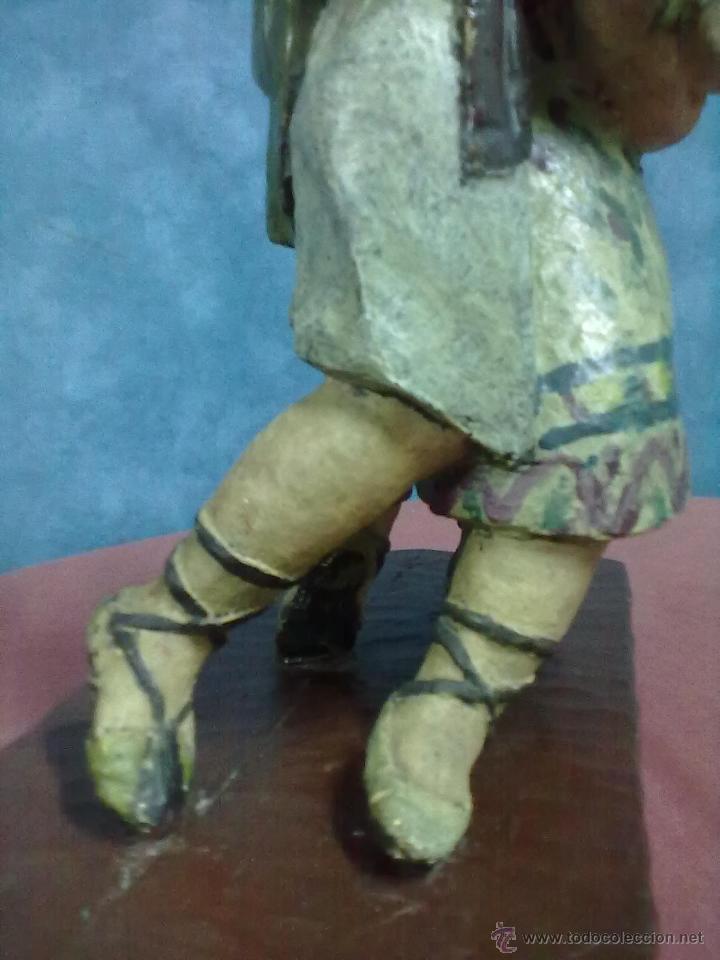 Arte: TALLA EN MADERA POLICROMADA BAILARINES - Foto 11