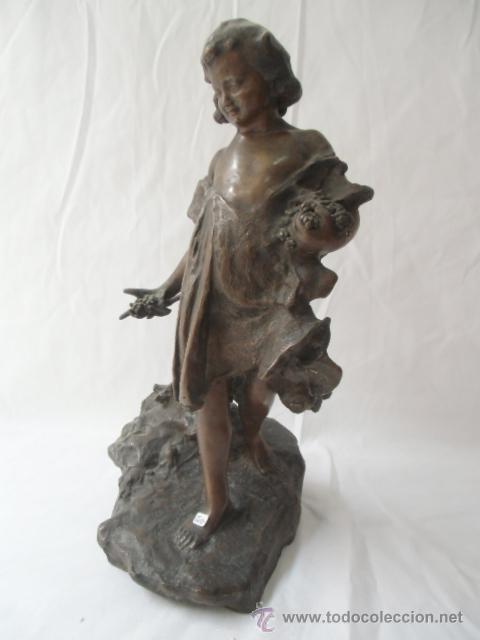Arte: figura de bronce italiano - Foto 2