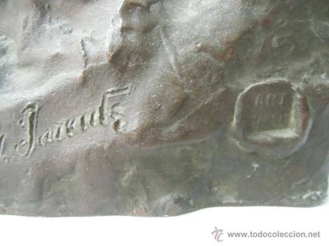 Arte: figura de bronce italiano - Foto 6