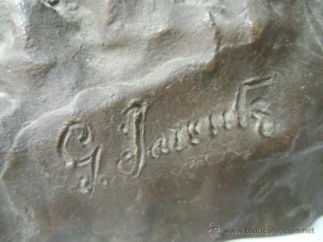 Arte: figura de bronce italiano - Foto 8