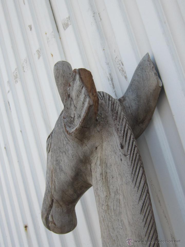 Arte: JIRAFA TALLADA EN MADERA - Foto 10