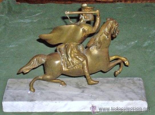 Arte: CABALLO CON JINETE - Foto 2