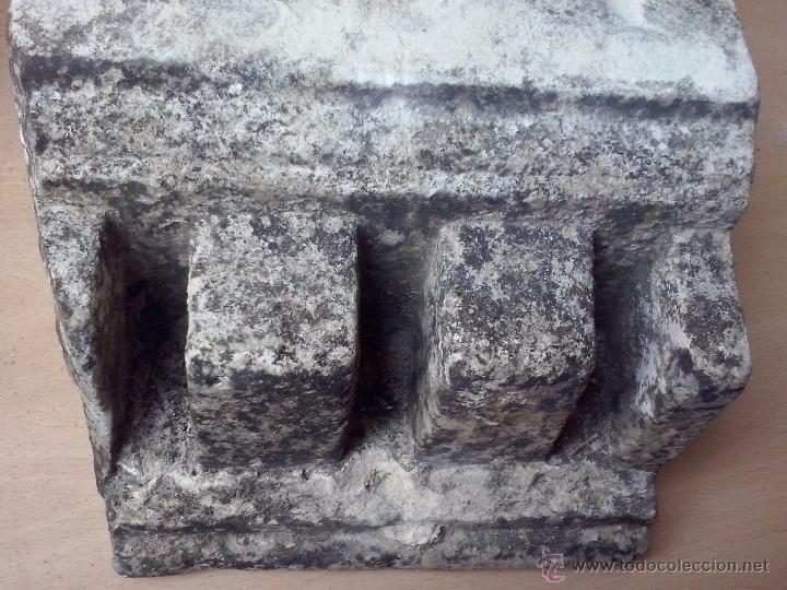 Arte: antiguo capitel o base de marmol - Foto 8