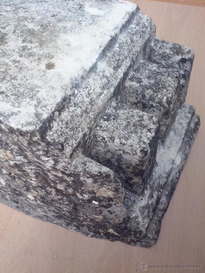 Arte: antiguo capitel o base de marmol - Foto 11