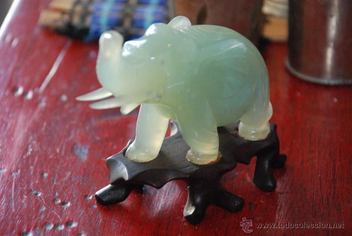 Arte: BONITO EEFANTE DE JADE - Foto 2