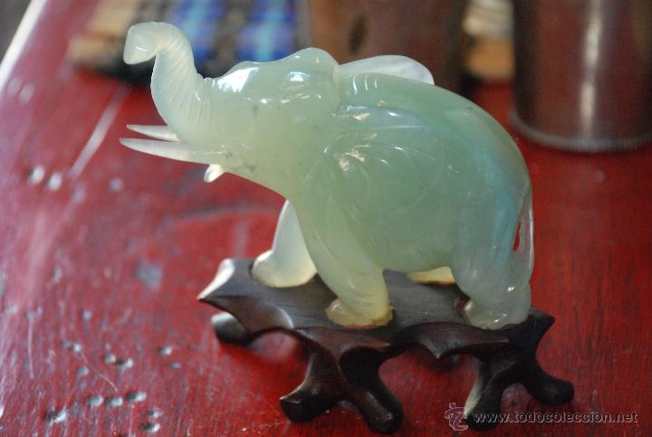 Arte: BONITO EEFANTE DE JADE - Foto 3