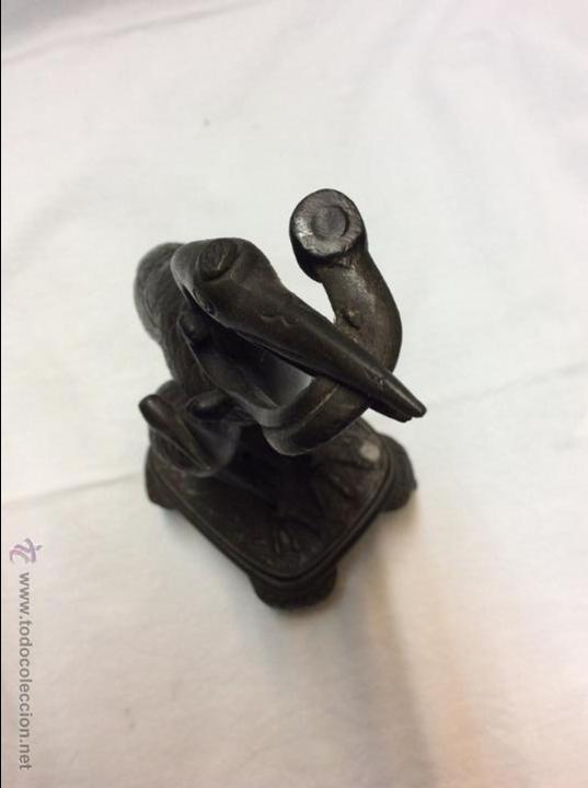 Arte: GRULLAS. BRONCE ORIENTAL. - Foto 10