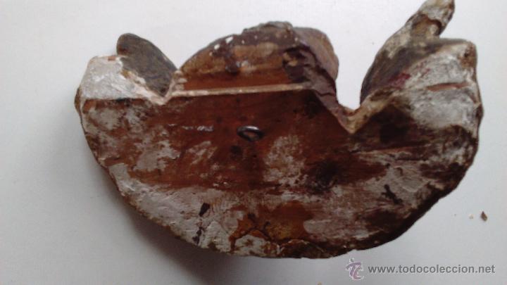 Arte: Angel de madera policromado - Foto 3
