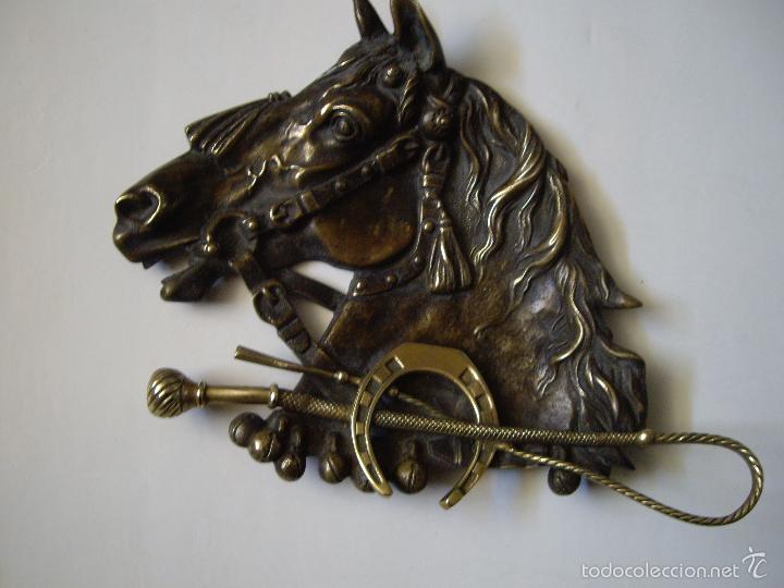 Arte: CABEZA DE CABALLO DE BRONCE - Foto 1
