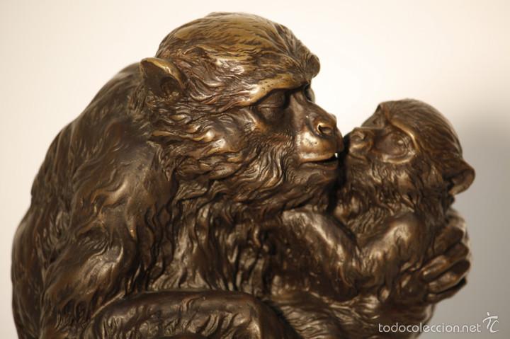 Arte: Bronce frances sobre m&aacute;rmol - Foto 1