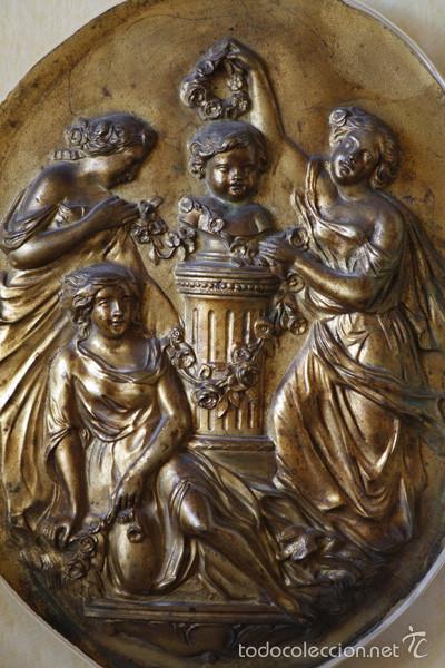 Arte: Relieve en bronce dorado - Foto 1