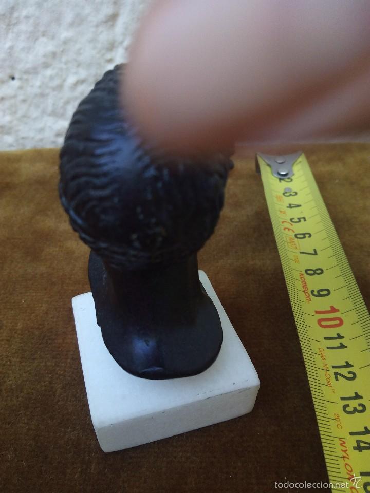 Arte: Busto de bronce tipo griego - Foto 4