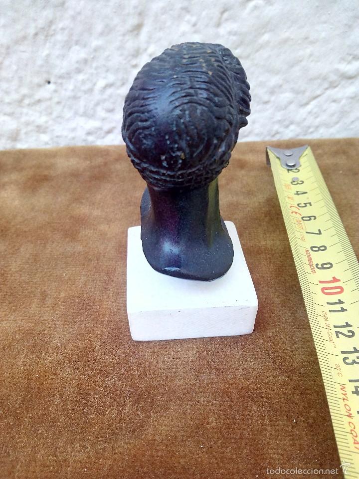 Arte: Busto de bronce tipo griego - Foto 5