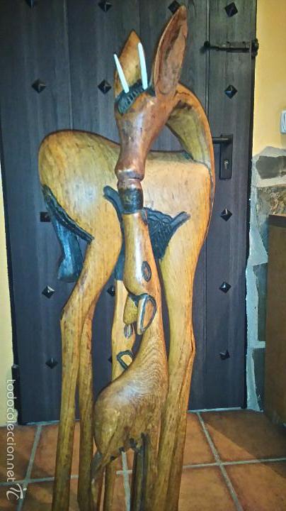 Arte: TALLA DE MADERA MACIZA - Foto 2