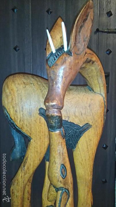Arte: TALLA DE MADERA MACIZA - Foto 3