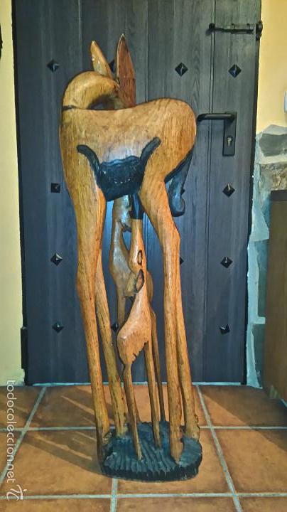 Arte: TALLA DE MADERA MACIZA - Foto 4