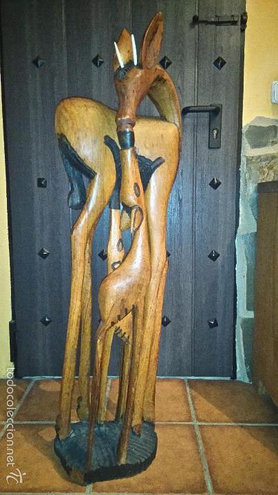Arte: TALLA DE MADERA MACIZA - Foto 5