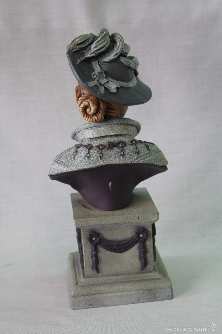 Arte: busto dama en resina - Foto 6