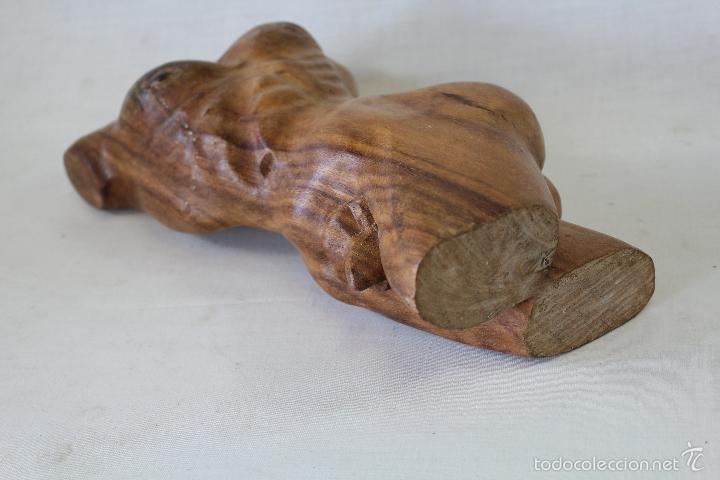 Arte: torso en madera tallada - Foto 4