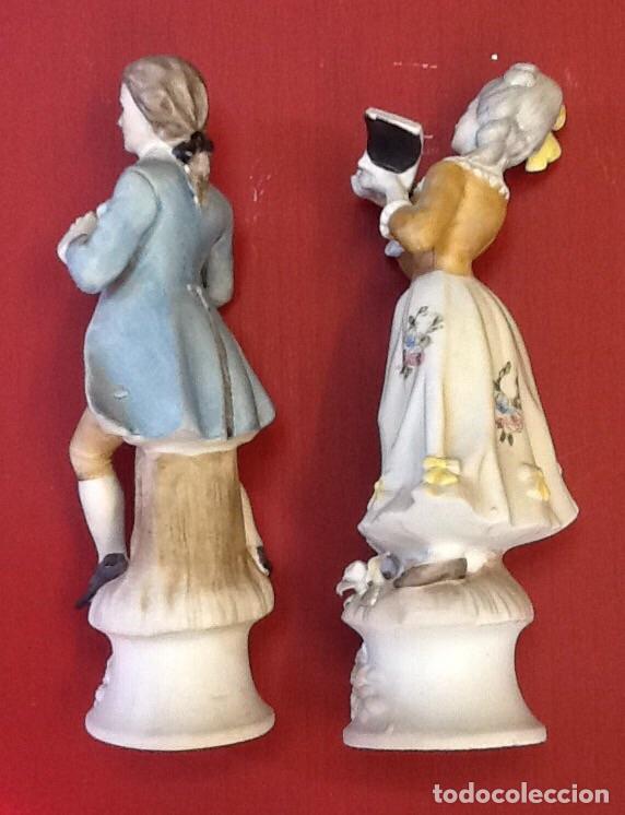 Arte: Pareja de &eacute;poca / biscuit / - Foto 3
