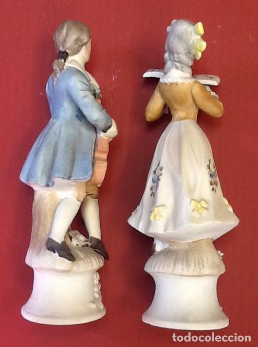 Arte: Pareja de &eacute;poca / biscuit / - Foto 4