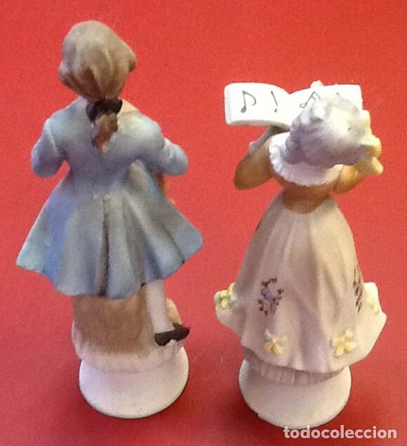 Arte: Pareja de &eacute;poca / biscuit / - Foto 5