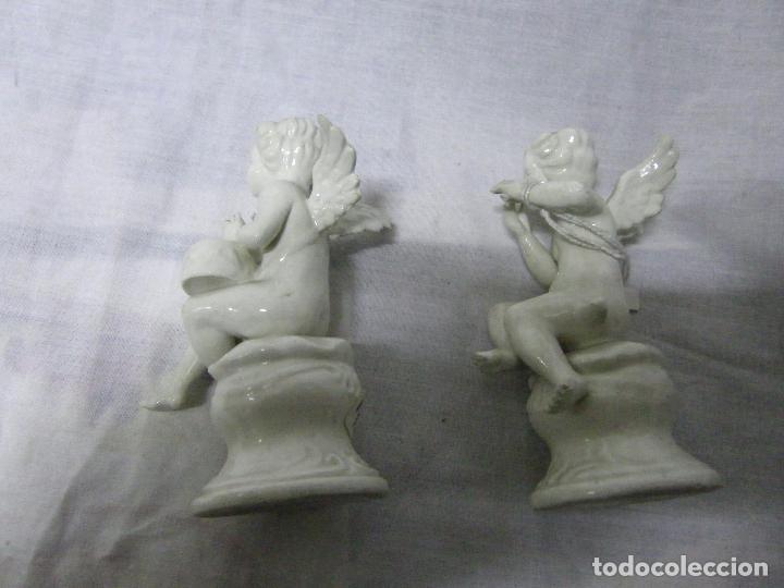 Arte: PAREJA DE QUERUBINES NUMERADOS - Foto 2