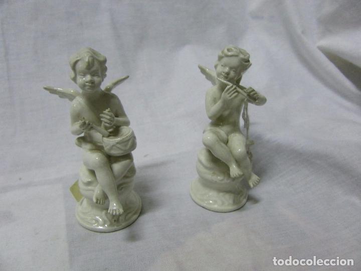 Arte: PAREJA DE QUERUBINES NUMERADOS - Foto 5