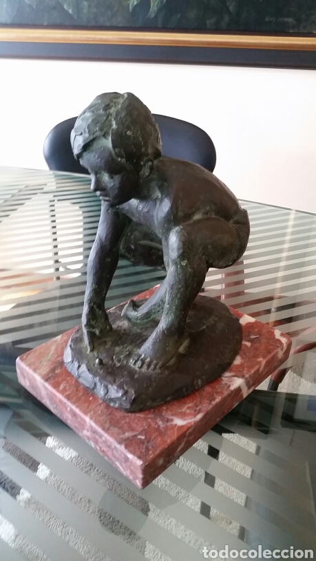 Arte: Escultura en bronce Merc&egrave; Riba - Foto 1