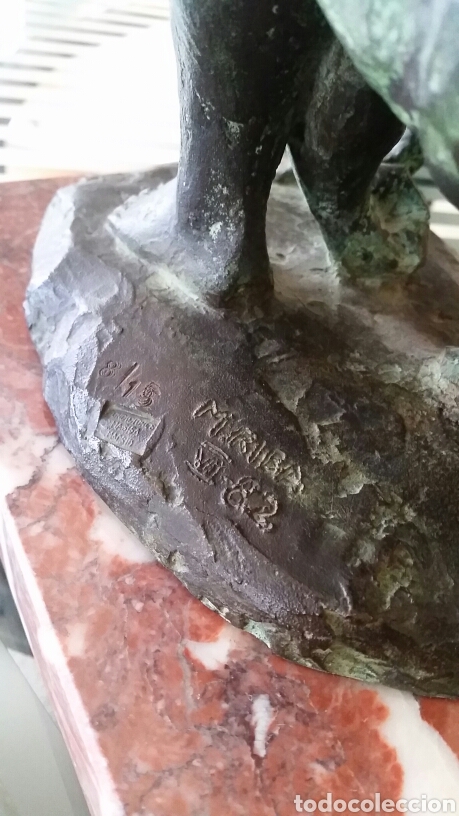 Arte: Escultura en bronce Merc&egrave; Riba - Foto 4