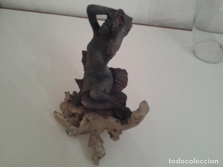 Arte: Escultura mujer metal fundido - Foto 3 - 78302577