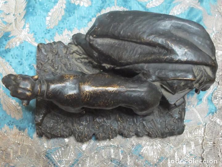 Arte: ESCULTURA EN BRONCE. PERRO - Foto 8