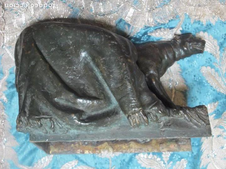 Arte: ESCULTURA EN BRONCE. PERRO - Foto 9