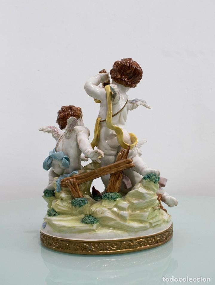 Arte: Porcelana Algora- La Fogata - Foto 3
