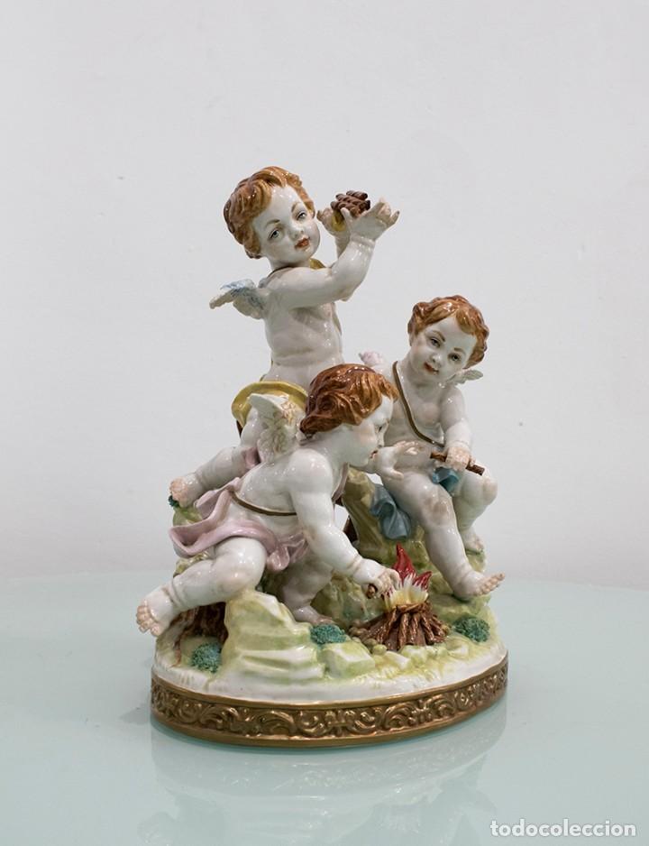 Arte: Porcelana Algora- La Fogata - Foto 4