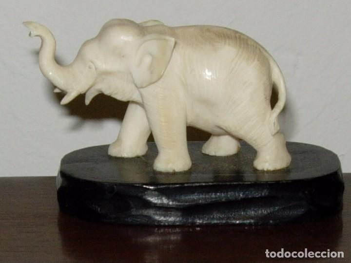 Escultura elefante, marfil o parece totalmente Vendido en Venta