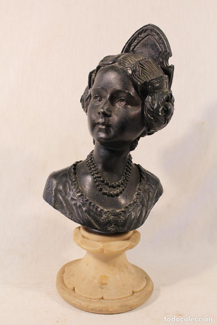 Arte: busto en resina marmolina - Foto 1