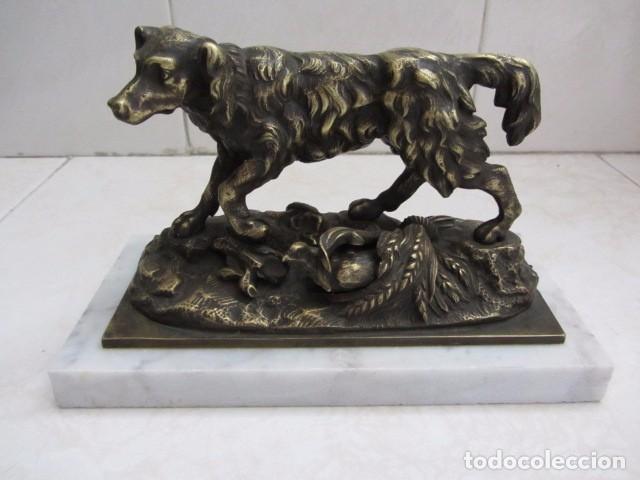 Arte: ESCULTURA SETER BRONCE - Foto 1