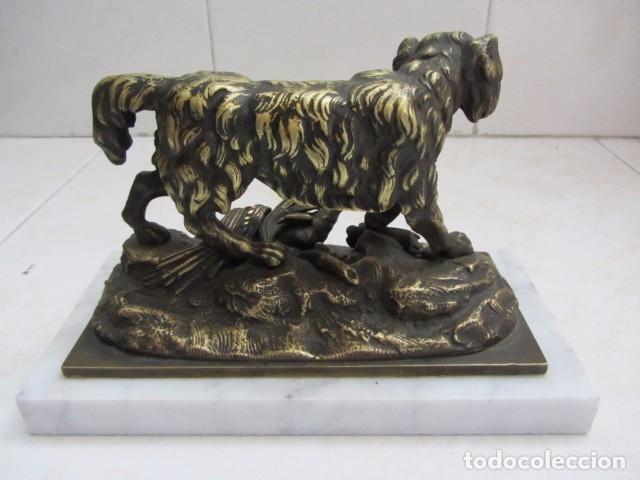 Arte: ESCULTURA SETER BRONCE - Foto 4