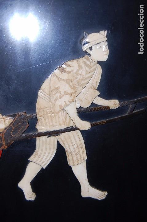 Arte: PLAFON JAPONES FINALES XIX . - Foto 3