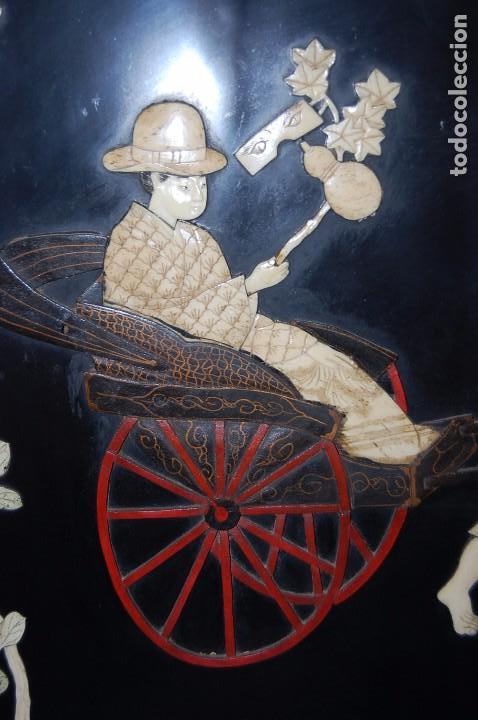 Arte: PLAFON JAPONES FINALES XIX . - Foto 4